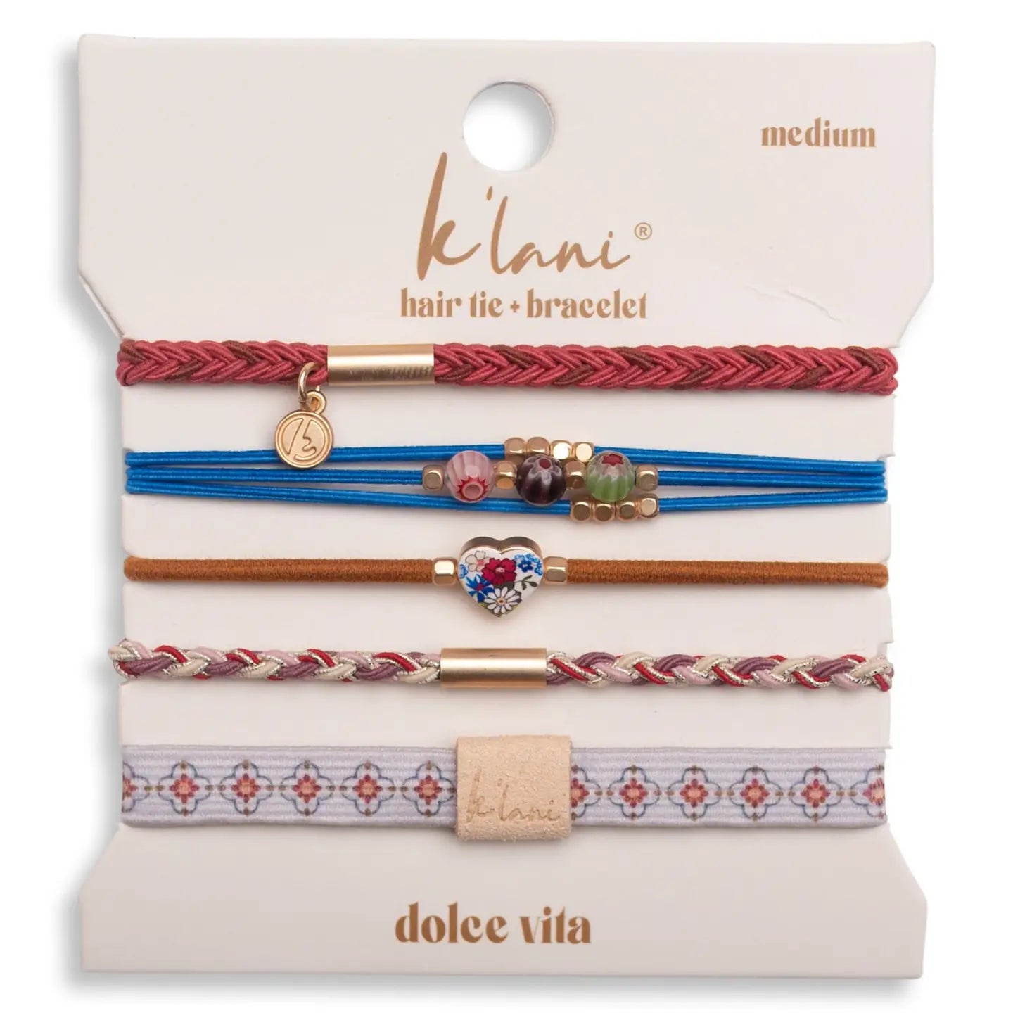 K'LANI HAIR TIE BRACELETS DOLCE VITA