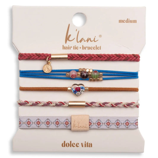 K'LANI HAIR TIE BRACELETS DOLCE VITA