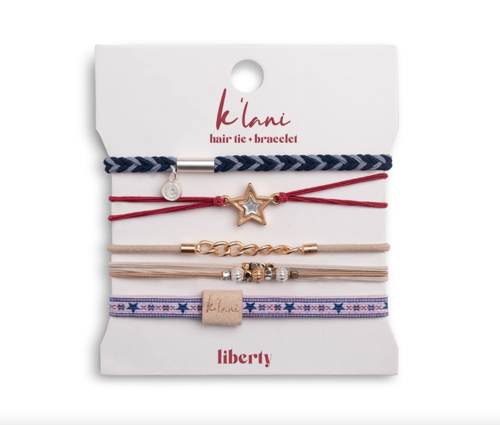 K'LANI HAIR TIE BRACELETS LIBERTY