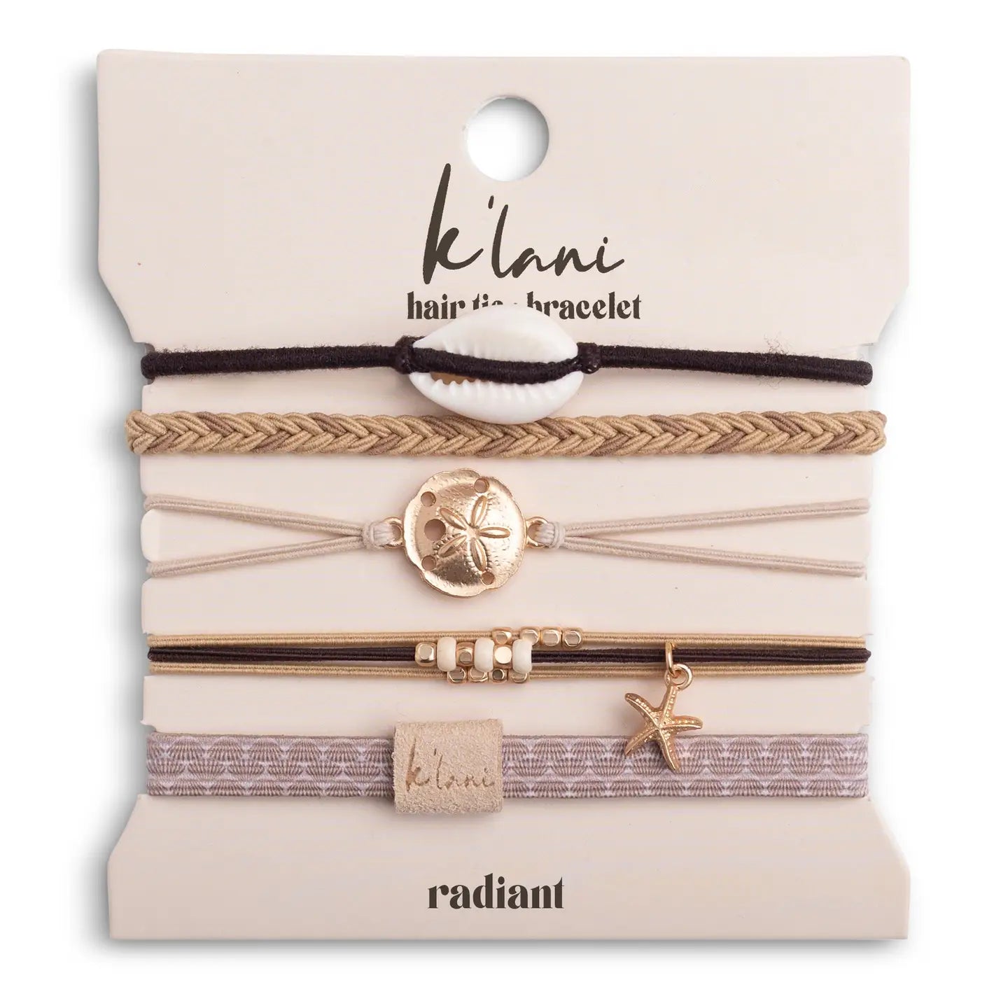 K'LANI HAIR TIE BRACELETS RADIANT