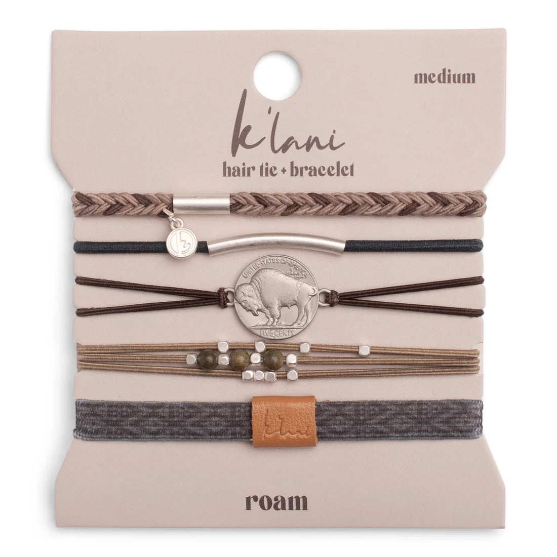 K'LANI HAIR TIE BRACELETS ROAM