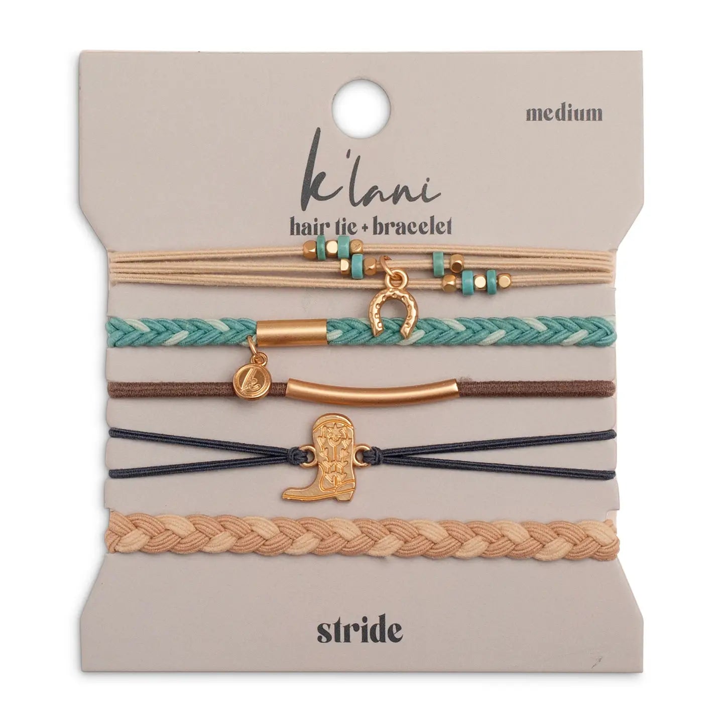 K'LANI HAIR TIE BRACELETS STRIDE