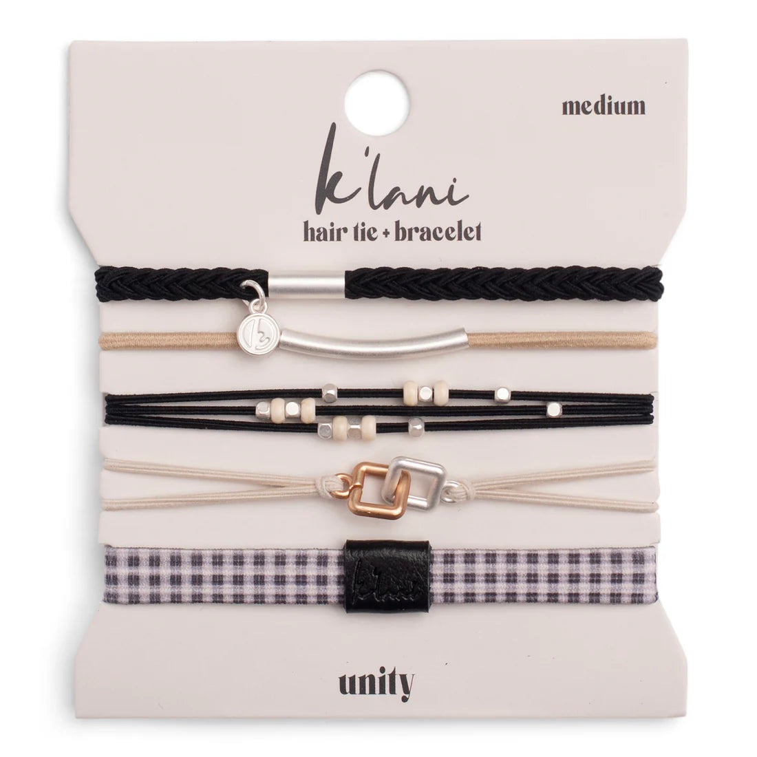 K'LANI HAIR TIE BRACELETS UNITY