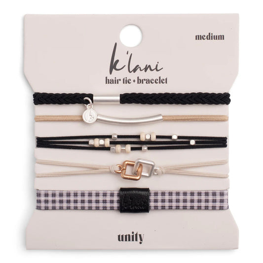 K'LANI HAIR TIE BRACELETS UNITY