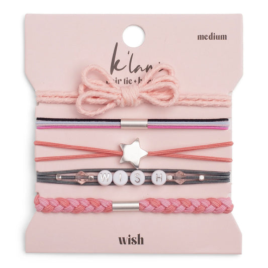 K'LANI HAIR TIE BRACELETS WISH