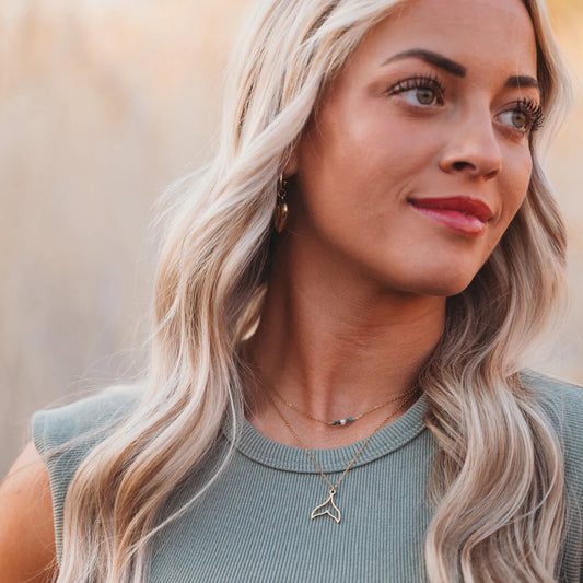 K'LANI PROTECT NECKLACE SET GOLD
