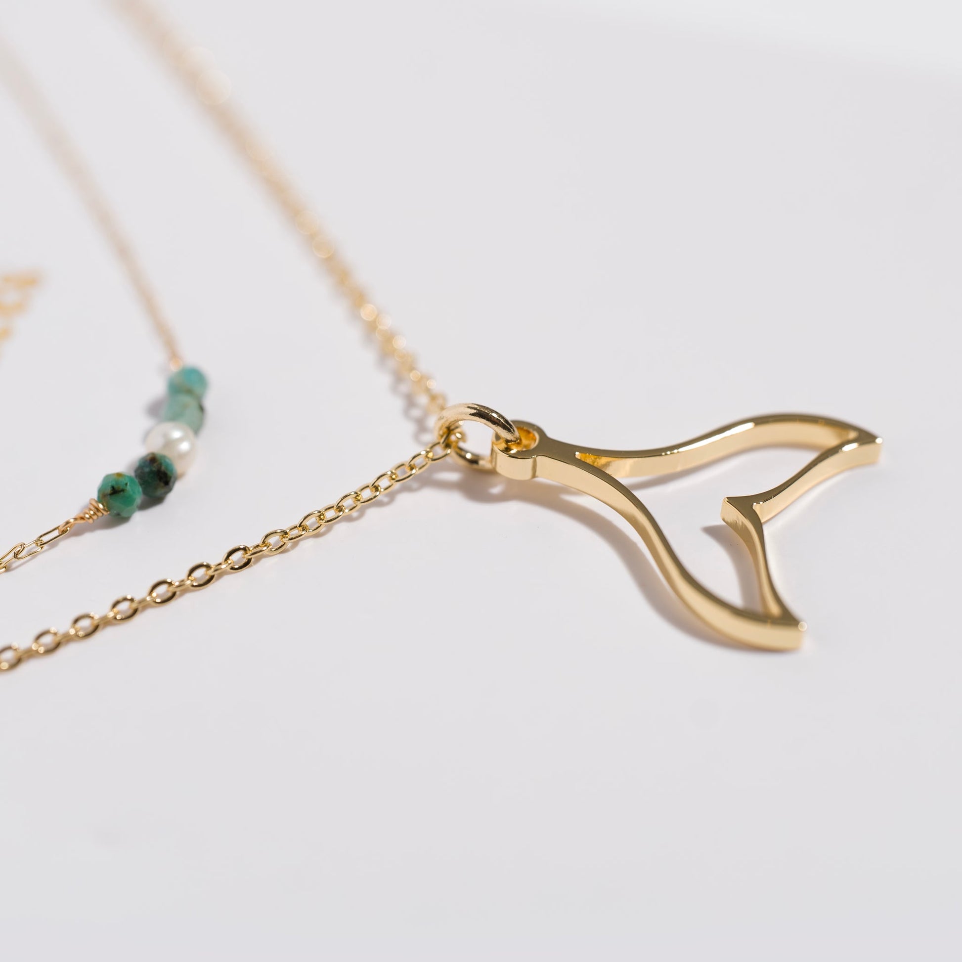 K'LANI PROTECT NECKLACE SET GOLD