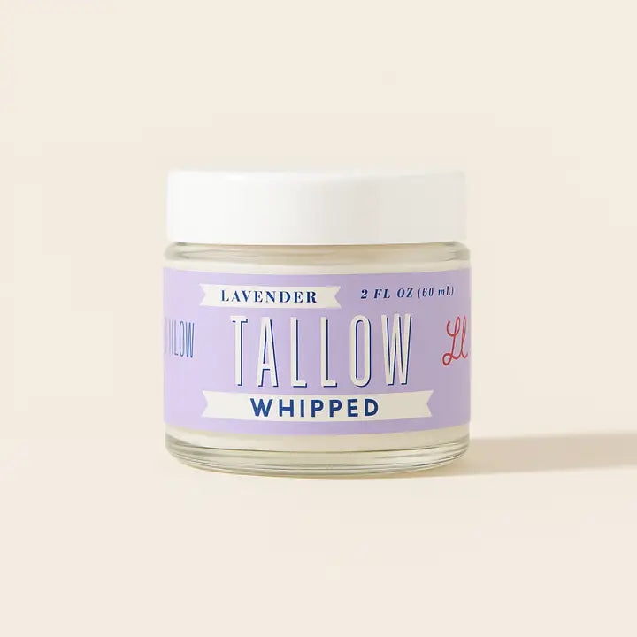 LADY MAY GRASS FED WHIPPED &nbsp;BEEF TALLOW LAVENDER SCENT