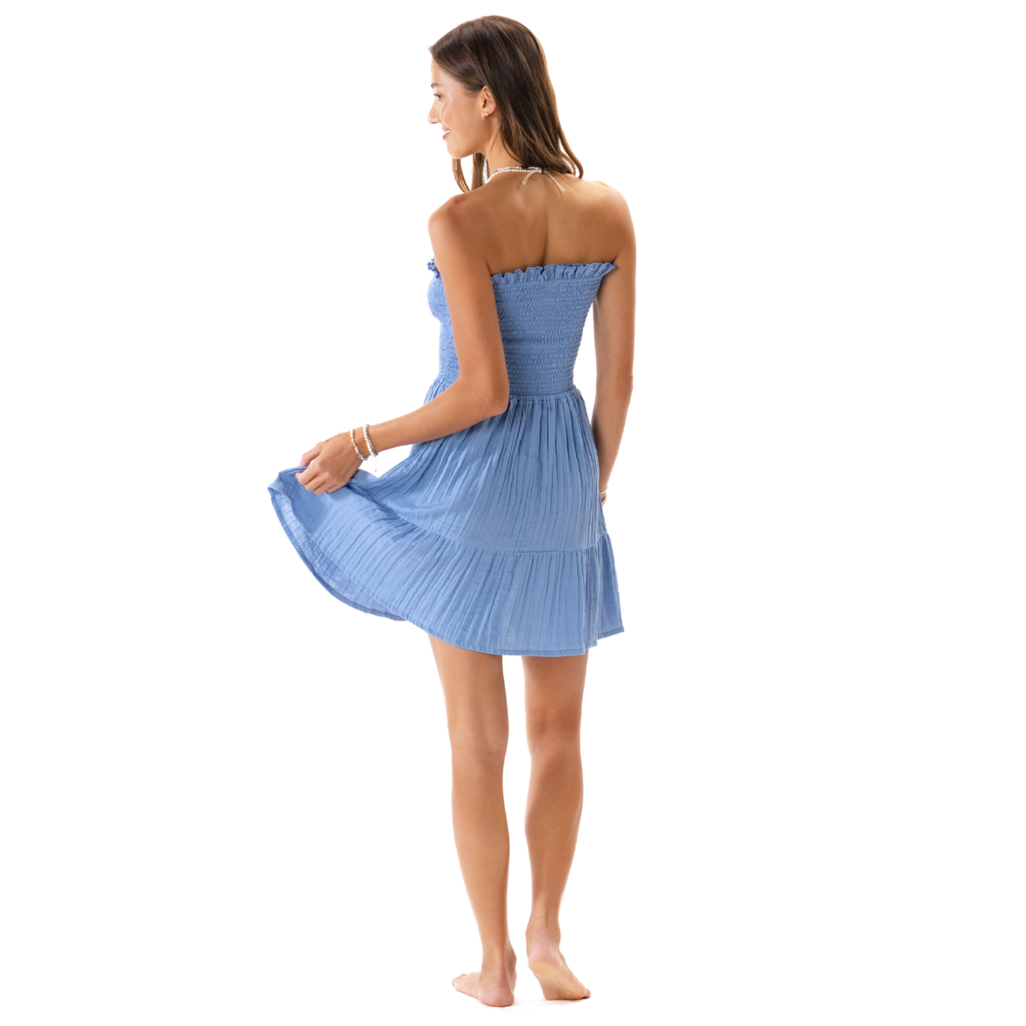 LOTUS AND LUNA DAIQUIRI DRESS DENIM