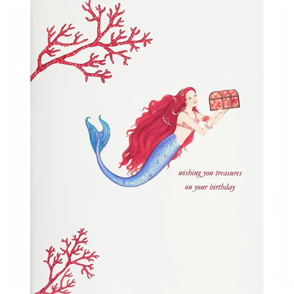 LUMIA Mermaid Treasure Birthday Card