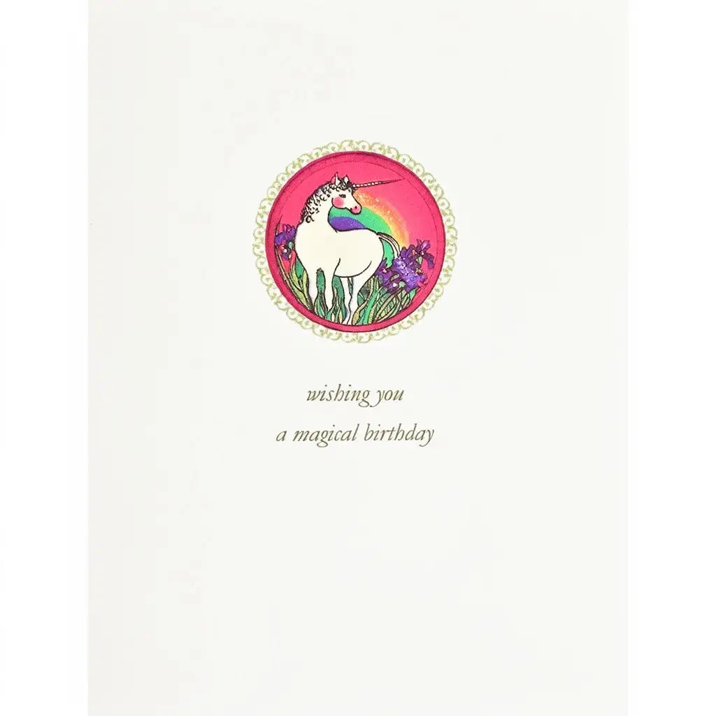 LUMIA Unicorn Birthday Card