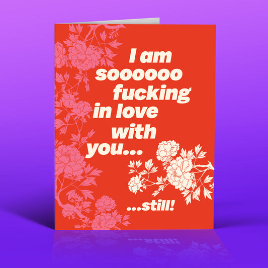OFFENSIVE AND DELIGHTFUL GREETING CARD LV98