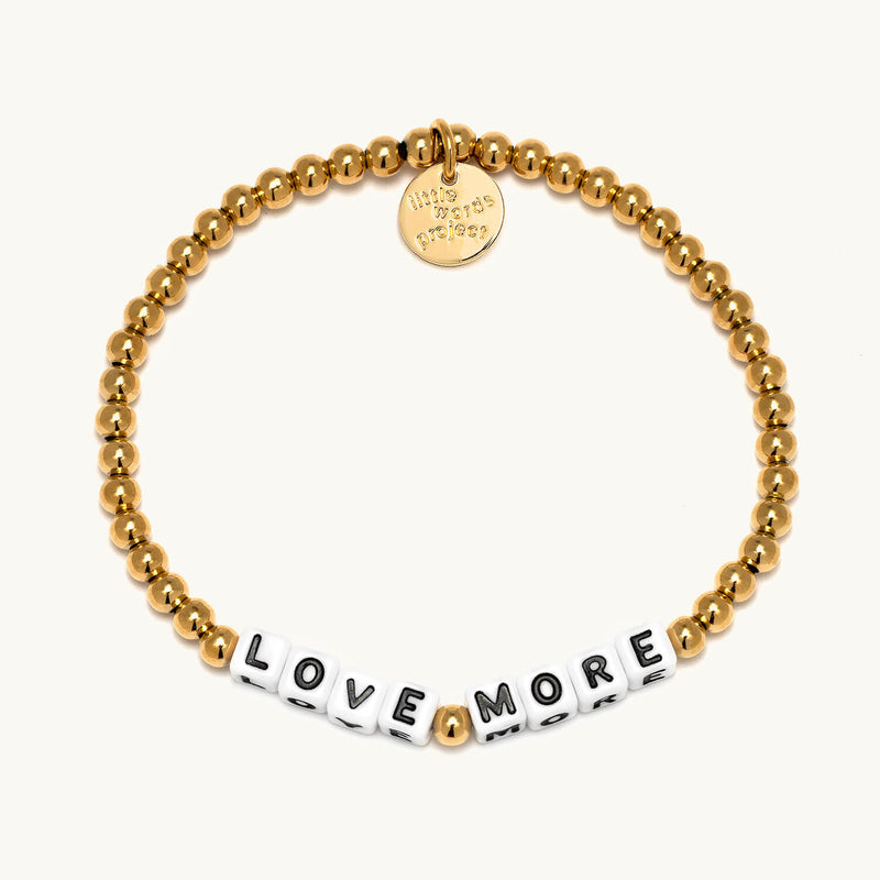 LITTLE WORDS PROJECT GOLD FILLED BRACELETS