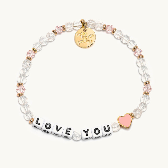 LITTLE WORDS PROJECT LOVE YOU BRACELET