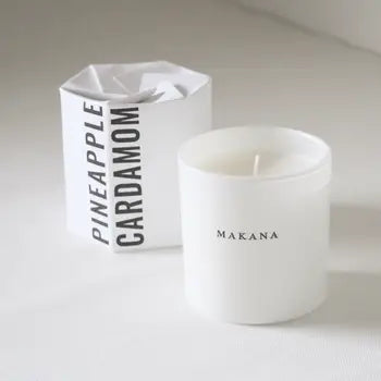 MAKANA CANDLE PINEAPPLE CARDAMOM CANDLE 