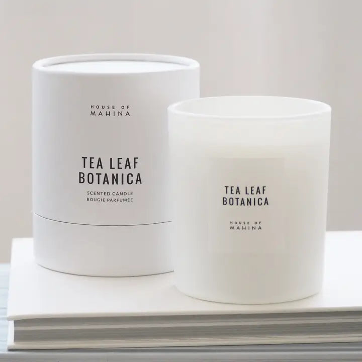 MAKANA CANDLE TEA LEAF BOTANICA TWO SIZES CLASSIC AND PETITE