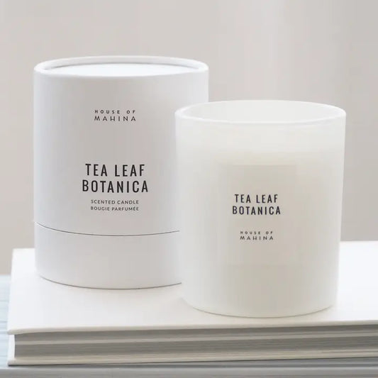 MAKANA CANDLE TEA LEAF BOTANICA TWO SIZES CLASSIC AND PETITE