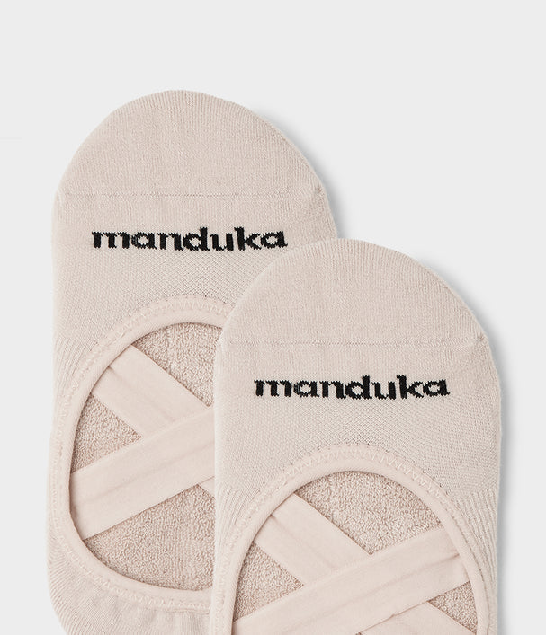 MANDUKA EQUILIBRIA PILATES SLIPPER SOCKS CREAM 3