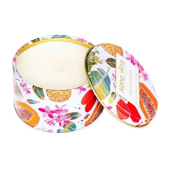 MAUI SOAP COMPANY Aloha 'aina - Plumeria Nectar Aromatherapy Candle