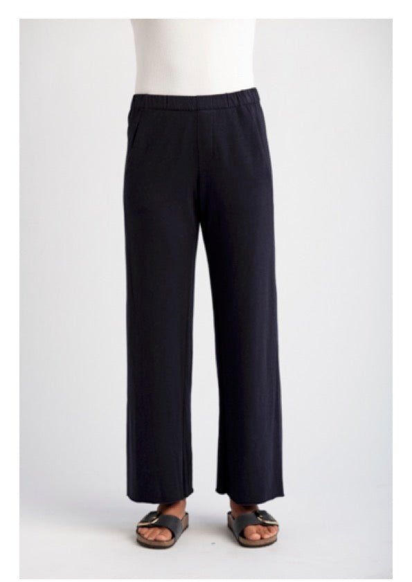 MILA ORGANIC BAMBOO FLEECE TROUSER NAVY