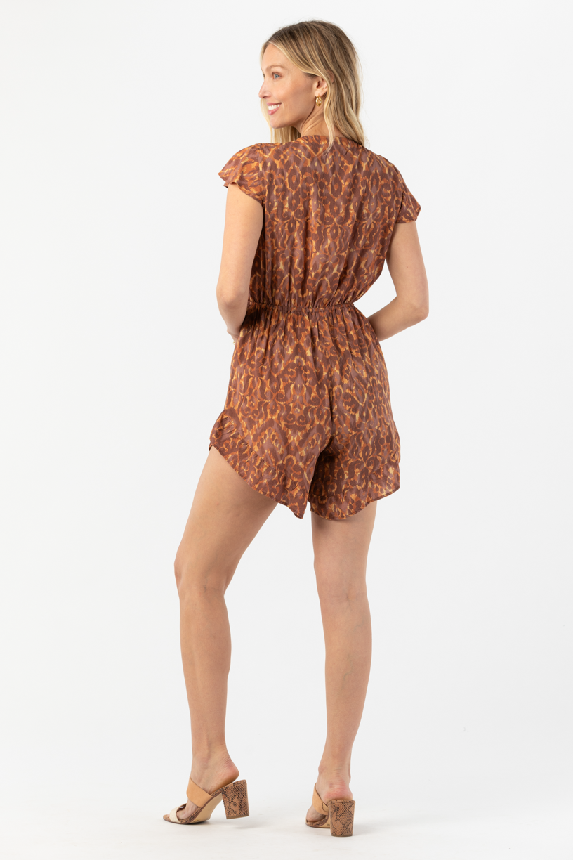 TIARE HAWAII NIA ROMPER NATURALS IKAT COCO ONE SIZE