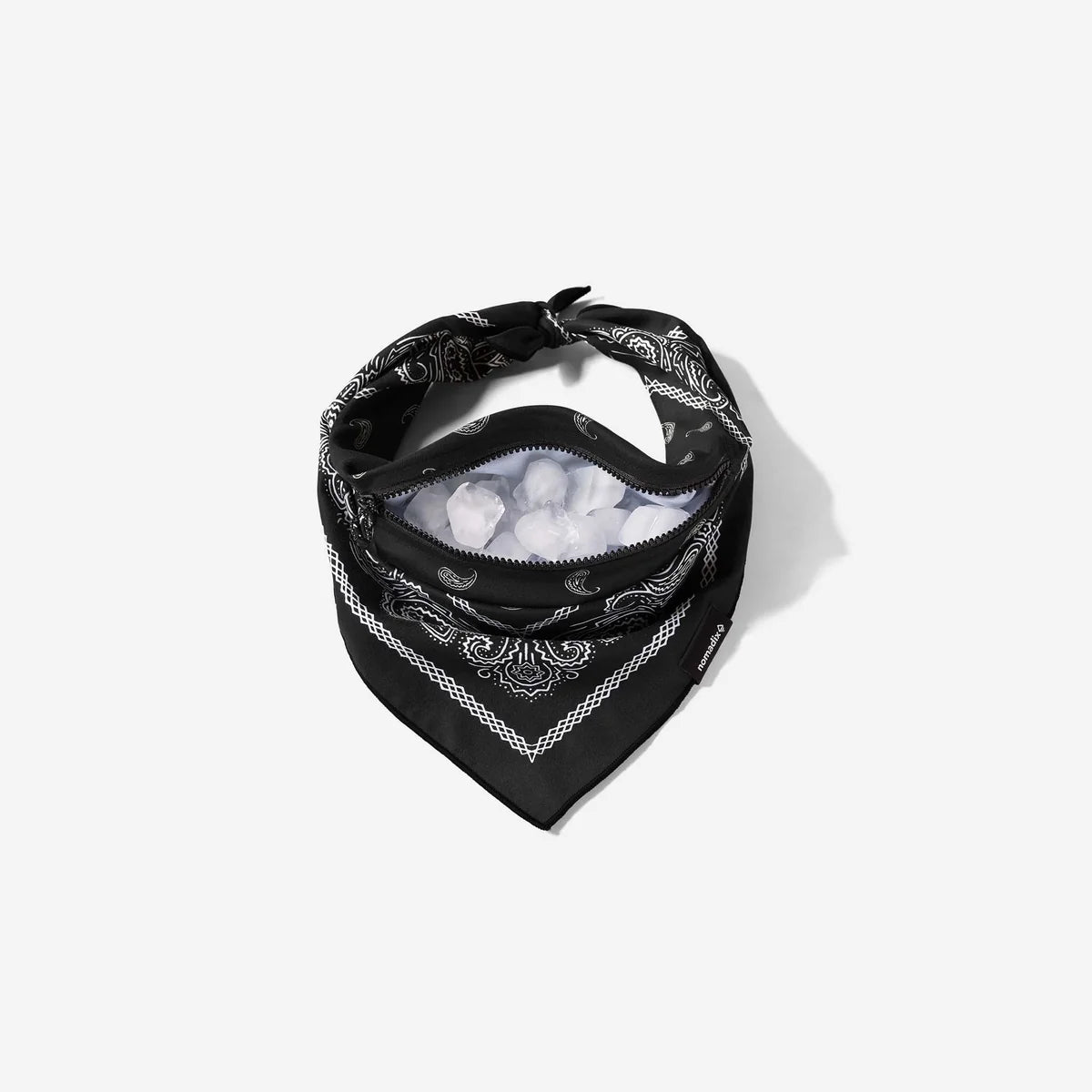 NOMADIX ICE BANDANA PAISLEY BLACK