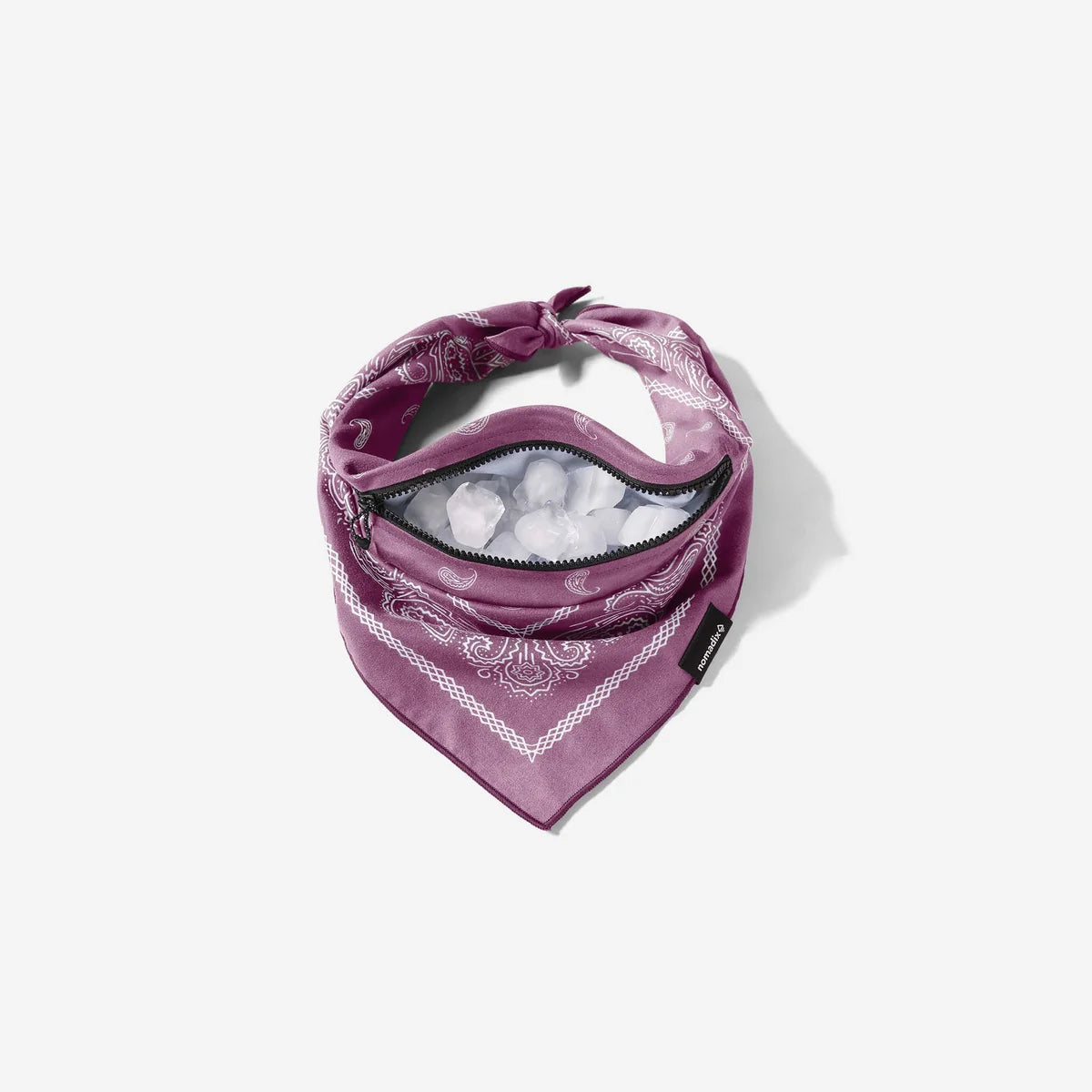NOMADIX ICE BANDANA PAISLEY IRON ORE