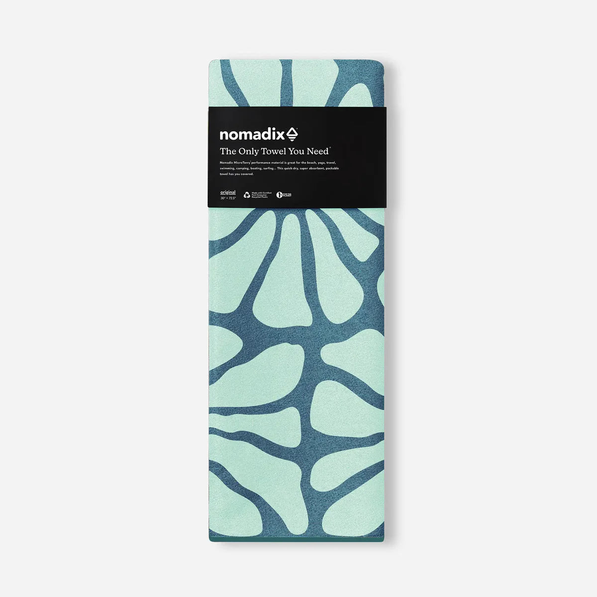 NOMADIX ORIGINAL TOWEL LAZY DAISY SEAFOAM GREEN