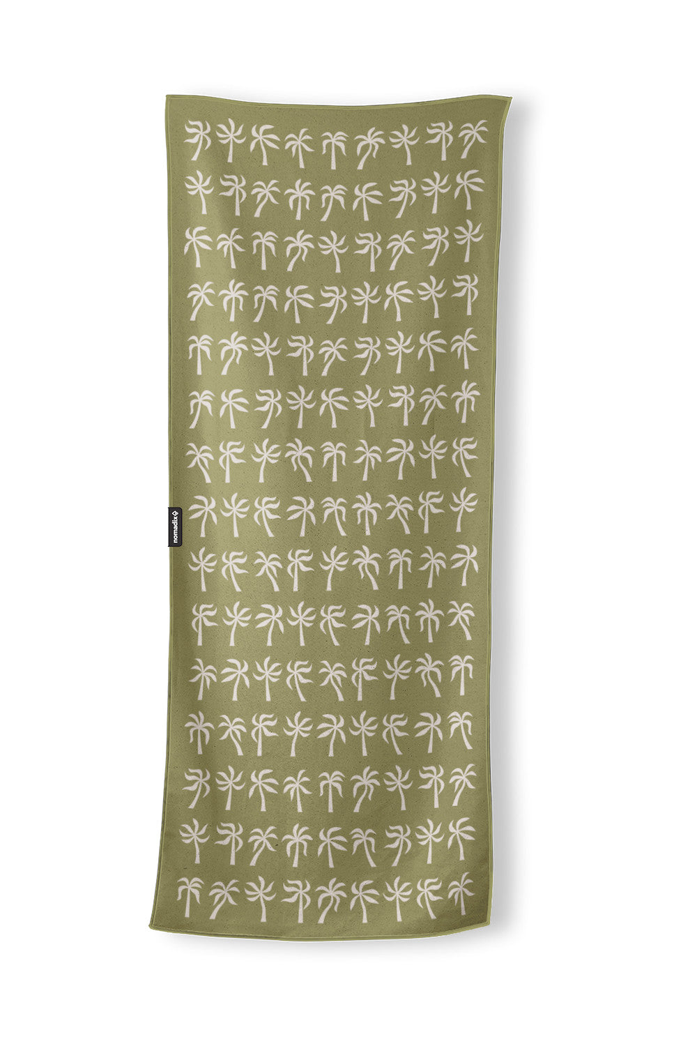 NOMADIX ORIGINAL YOGA TOWEL BREEZY PALMS OLIVE