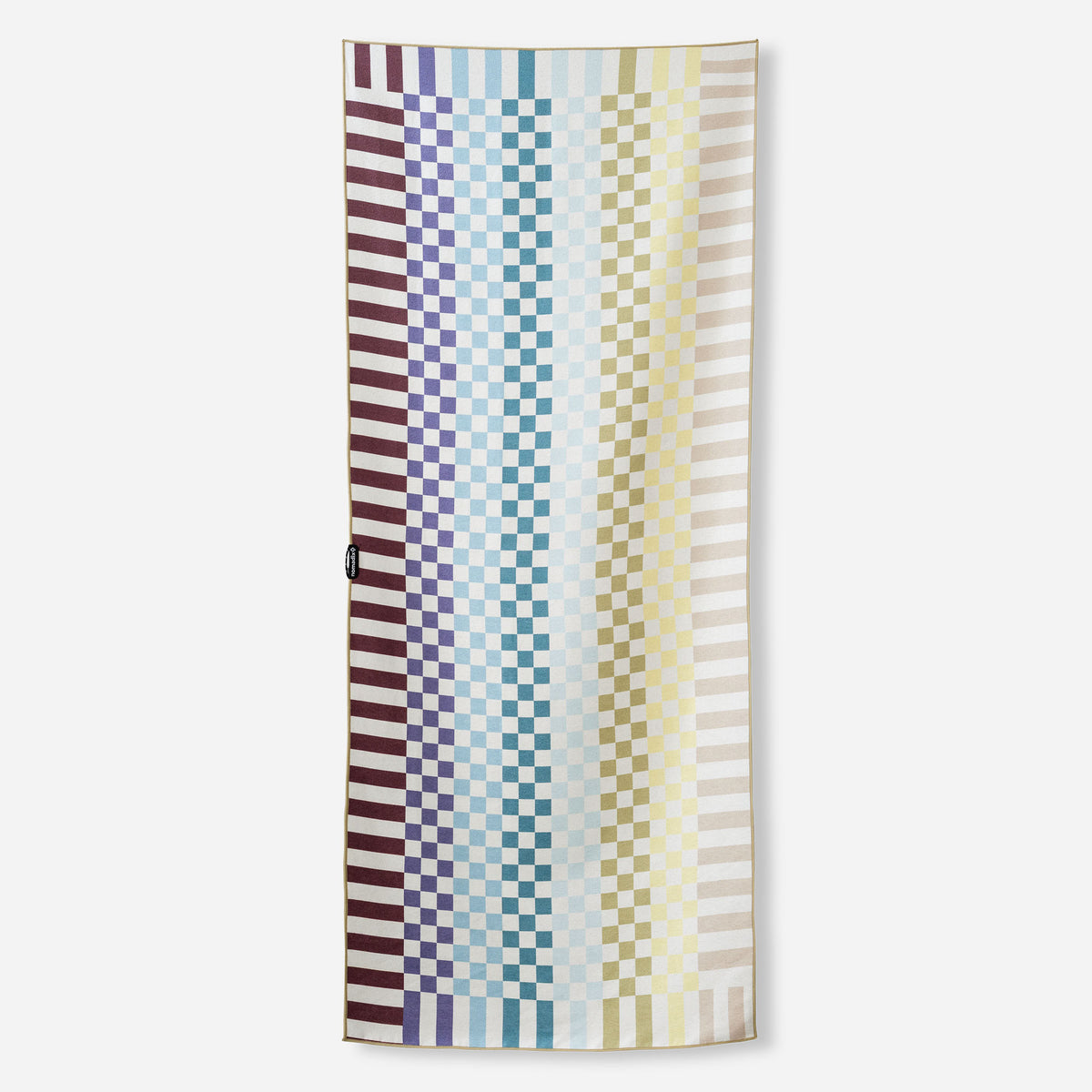 NOMADIX ORIGINAL YOGA TOWEL CHECKED OUT MULTI
