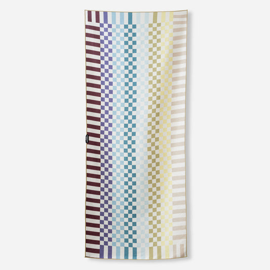NOMADIX ORIGINAL YOGA TOWEL CHECKED OUT MULTI