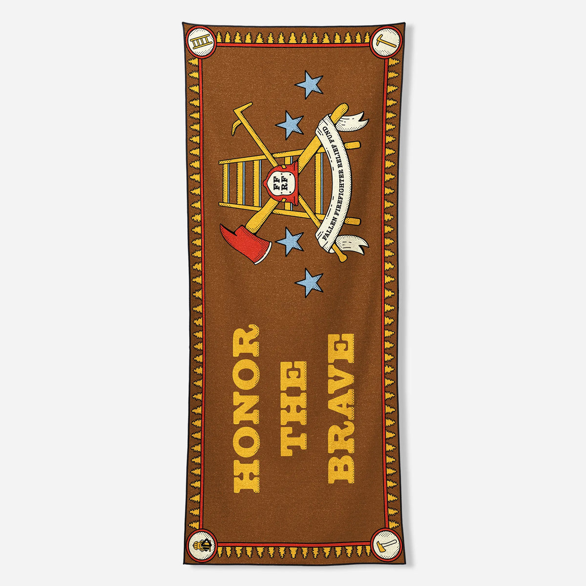 NOMADIX ORIGINAL YOGA TOWEL FFRF HONOR THE BRAVE COYOTE