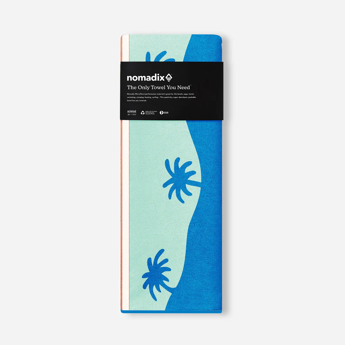 NOMADIX ORIGINAL YOGA TOWEL HAWAII SUNSET BLUE RED