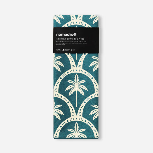 NOMADIX ORIGINAL YOGA TOWEL PALMS RESORT TEAL OCEAN