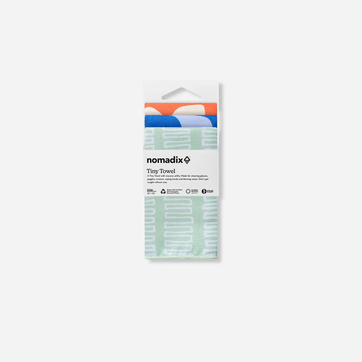 NOMADIX TINY TOWEL 3 PACK WARMER DAYS