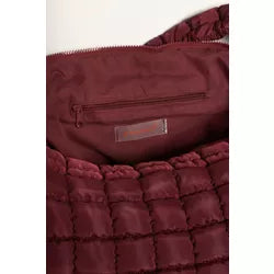  FREE PEOPLE MOVEMENT QUILTED CARRY ALL MULBERRY