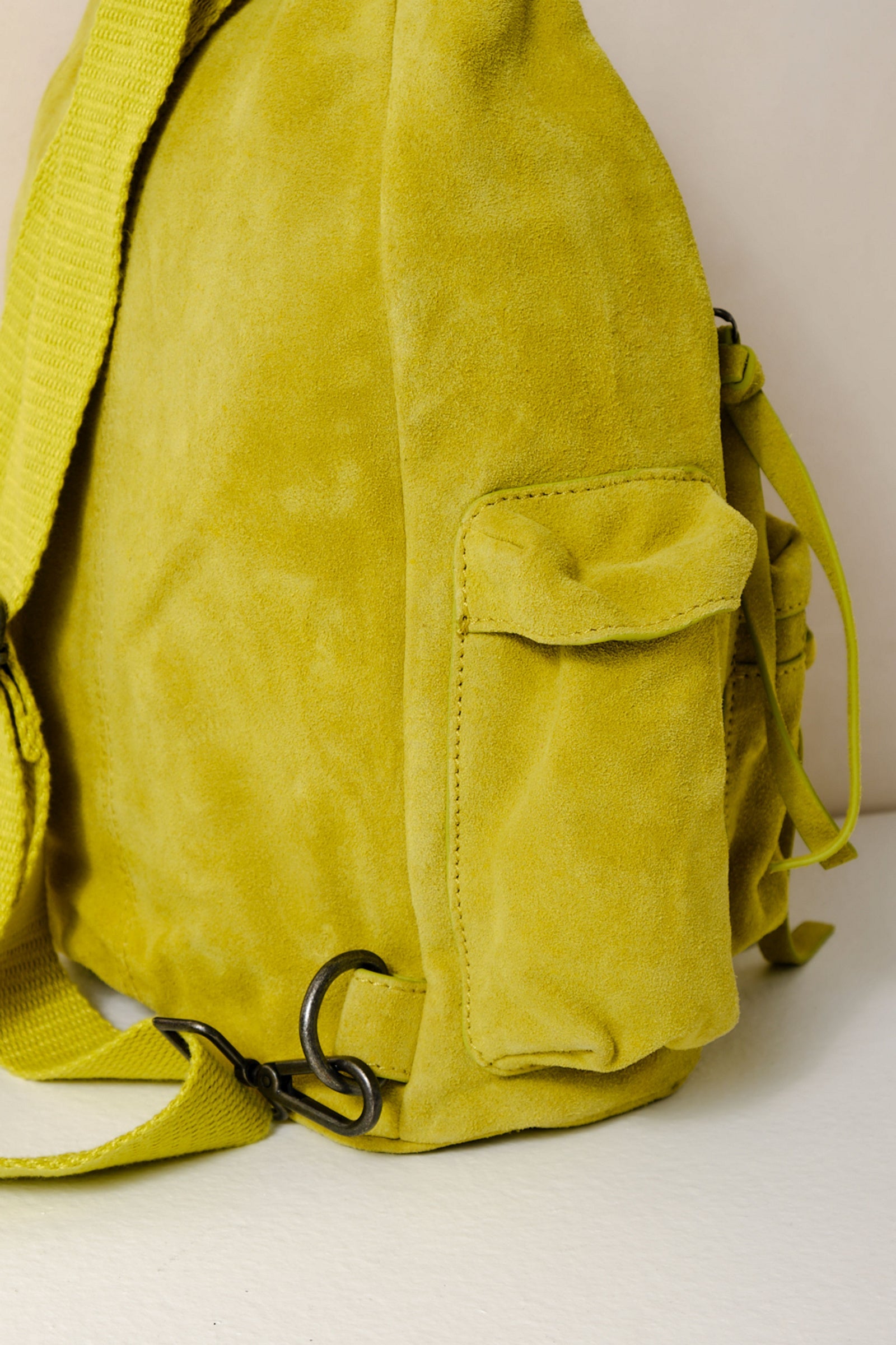 FREE PEOPLE OXFORD SUEDE SLING (CHARTREUSE)