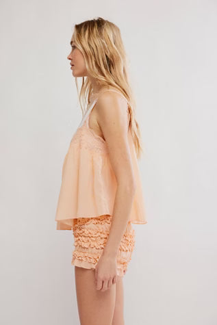 FREE PEOPLE DAYLIGHT CHARM CAMI SPARKLING SUNSET