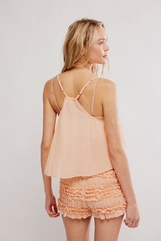 FREE PEOPLE DAYLIGHT CHARM CAMI SPARKLING SUNSET