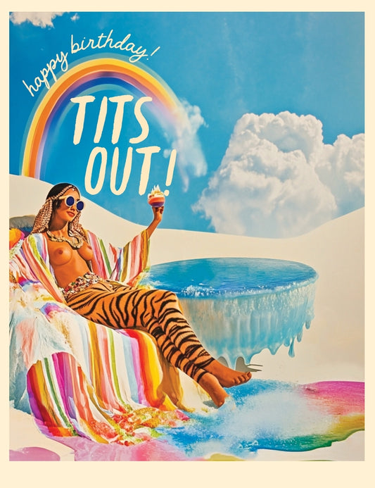 OFFENSIVE AND DELIGHTFUL GREETING CARD BD22