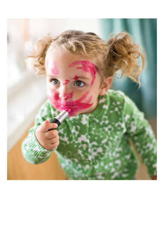 PALM PRESS GREETING CARDS LIPSTICK ON FACE