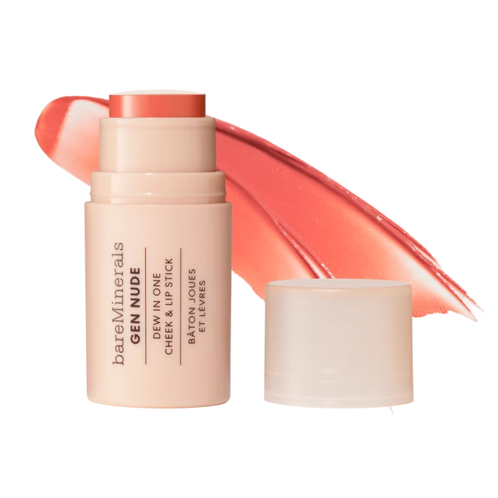 BARE MINERALS GEN NUDE Dew in One Cheek And Lip Stick All Colors