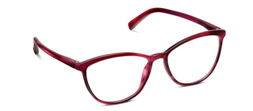 PEEPERS READING GLASSES BENGAL MAGENTA HORN