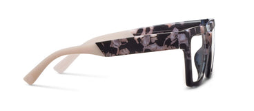 PEEPERS READING GLASSES BLUE LIGHT TAKE A BOW BLACK MARBLE