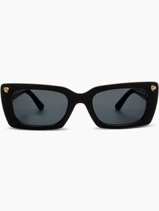 PEEPERS SKIPPER POLARIZED SUNGLASSES BLACK