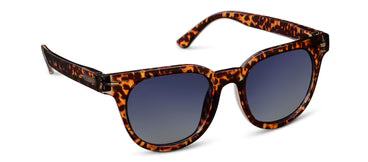 PEEPERS SUNGLASSES LOLA POLARIZED SUNGLASSES LEOPARD TORTOISE
