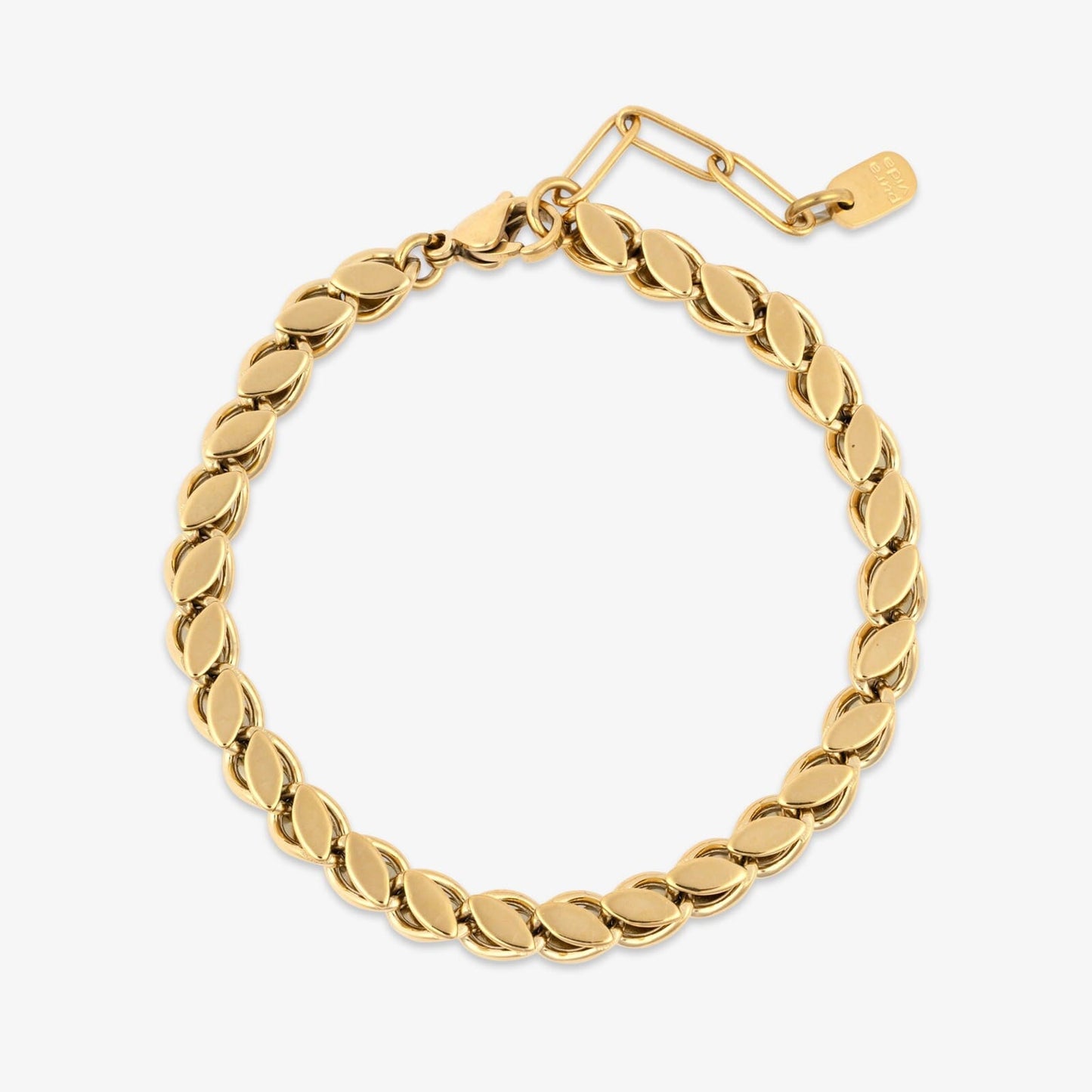 PURA VIDA CHUNKY CHAIN BRACELET GOLD