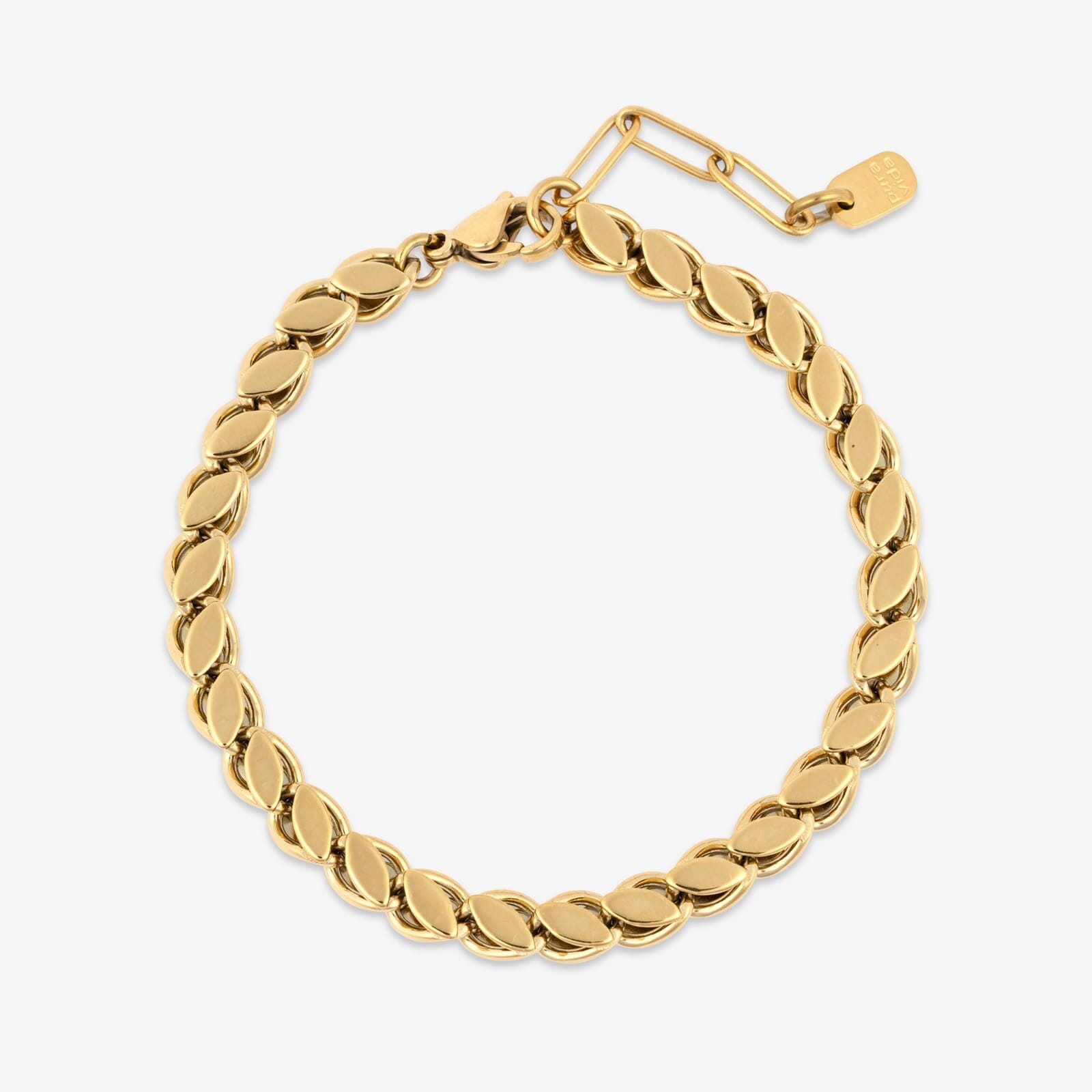 PURA VIDA CHUNKY CHAIN BRACELET GOLD