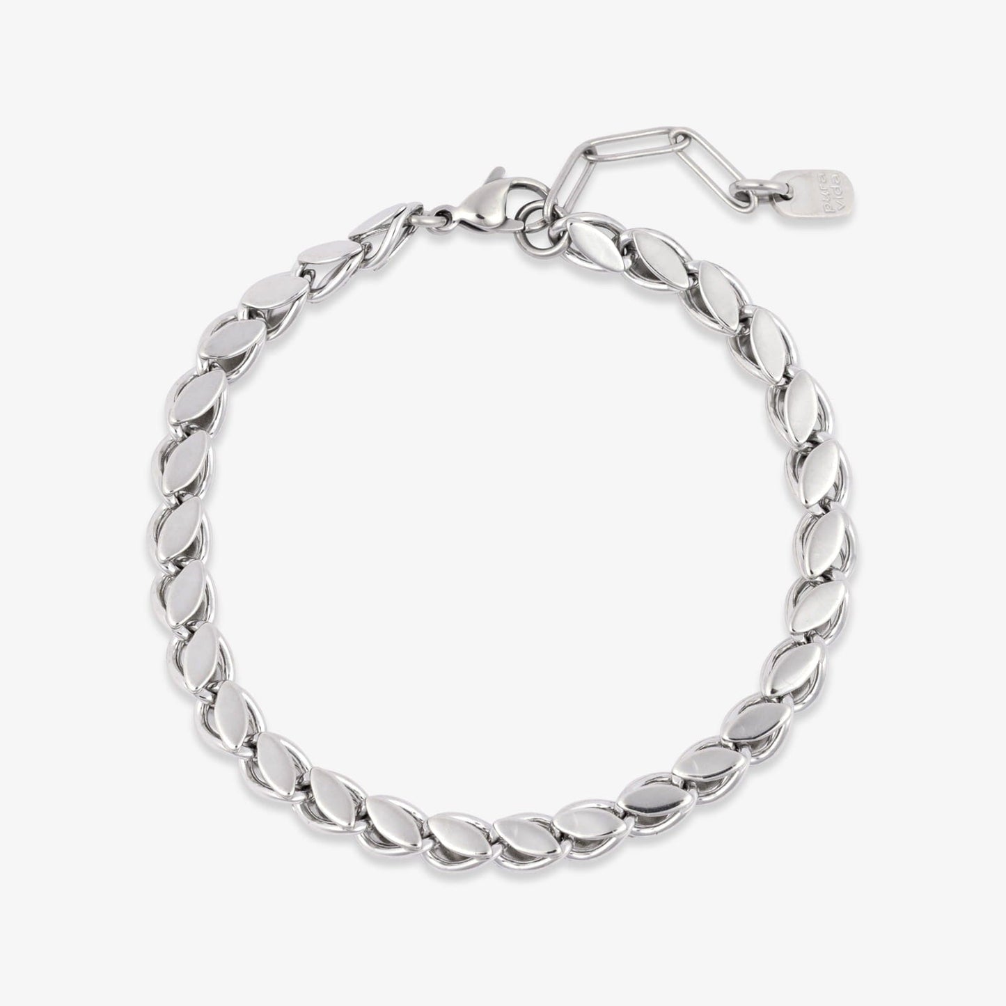 PURA VIDA CHUNKY CHAIN BRACELET SILVER