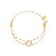 PURA VIDA Friendship Ring Bracelet WHITE